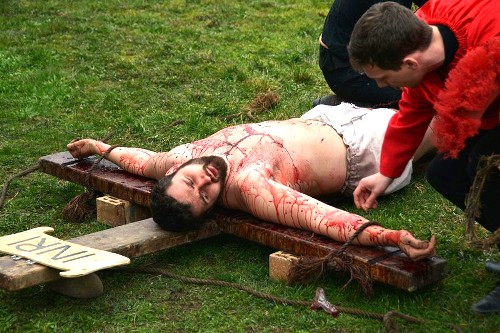 У Коломиї, відбулась театралізована Хресна дорога.(ФОТО)